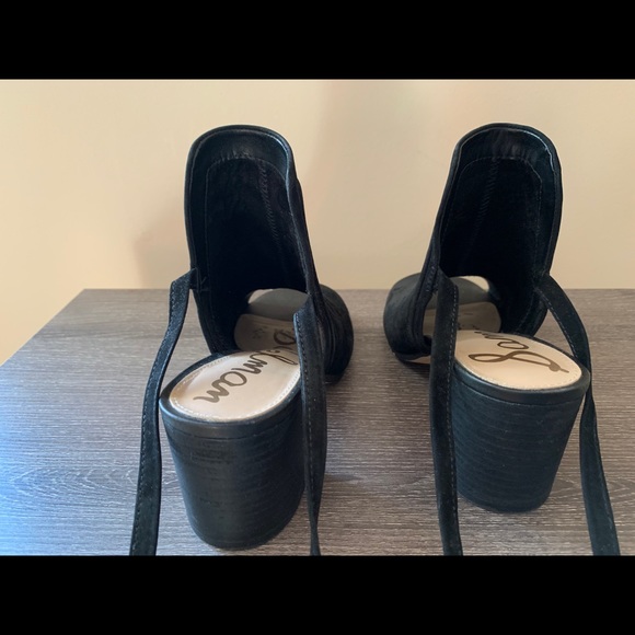 Sam Edelman Suede sandals with lace ups - Picture 2 of 7